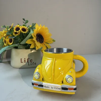 Beetle-Shaped Coffee Mug