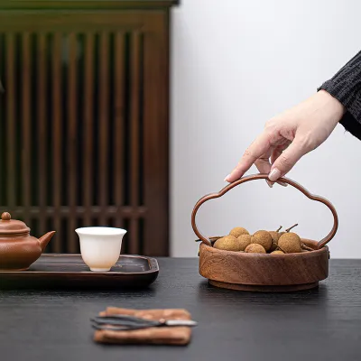 Walnut Creative Snack Plate