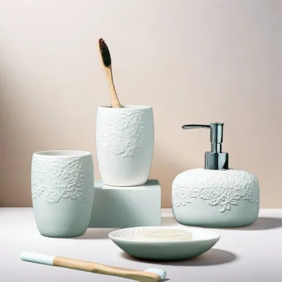 Luxury Ceramic Bathroom Set