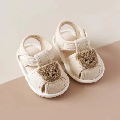 Teddy Toes Baby Sandals
