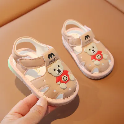 Teddy Smile Baby Sandals