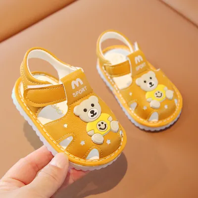 Teddy Smile Baby Sandals