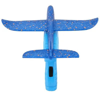 Gun Aircraft Glider (With Light) -Blue