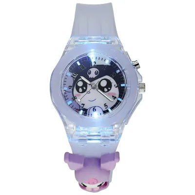 Cartoon Character Kids’ Silicone Watch