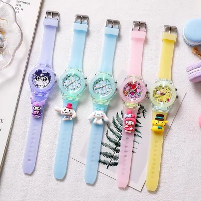 Cartoon Character Kids’ Silicone Watch