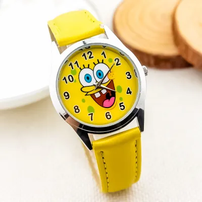SpongeBob Cartoon Kids’ Watch