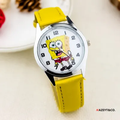 SpongeBob Cartoon Kids’ Watch