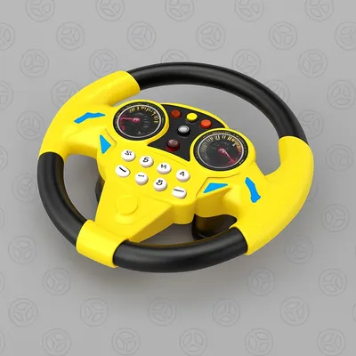 Kids Simulation Driving Steering Wheel Toy 🎮✨