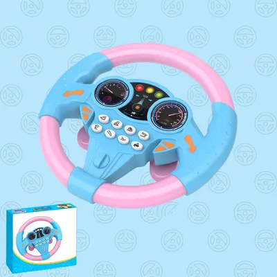 Kids Simulation Driving Steering Wheel Toy 🎮✨