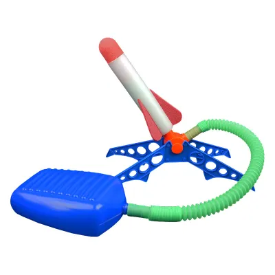 Air Pump Foam Rocket Launcher Toy 🚀✨