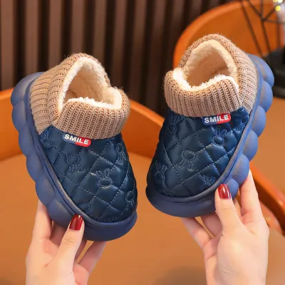 Kids Quilted Winter Warm Shoes 🧸❄️
