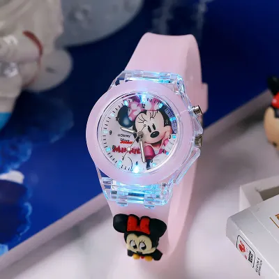 Cartoon LED Light Kids’ Watch – Glowing Fun Edition