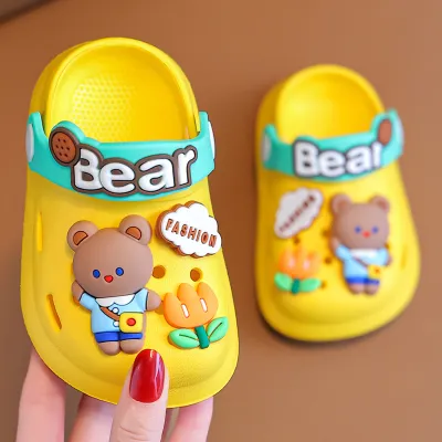 Kids Cute Bear Clogs / Sandals (Slip-on)