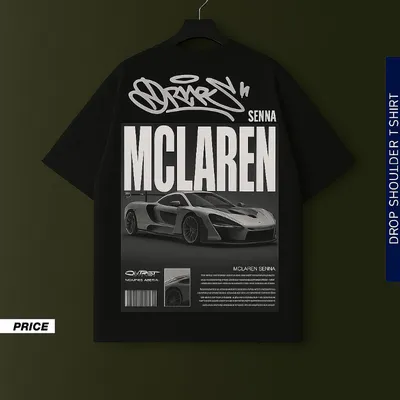 PREMIUM MCLERAN DROP SHOLDER T SHIRT 