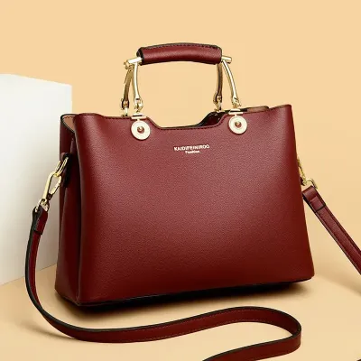Ember Pu Leather Handbag