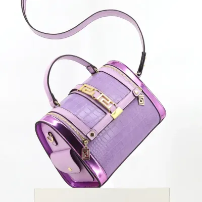 Lady Sky Crocodile Pillow  Ladies Bag