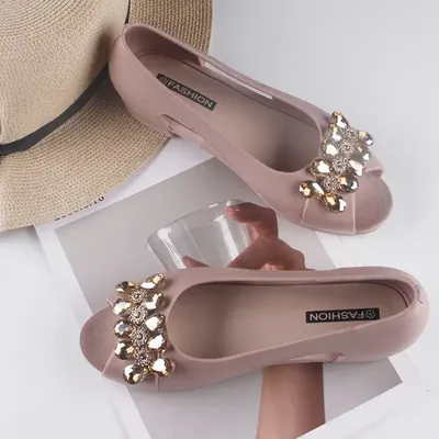 Heli Shark  Diamond Fish Mouth Sandals 