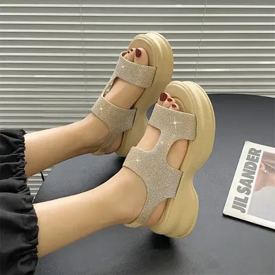 Casual Flash Diamond Women's Shoes