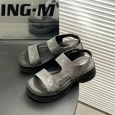 Casual Flash Diamond Women's Shoes