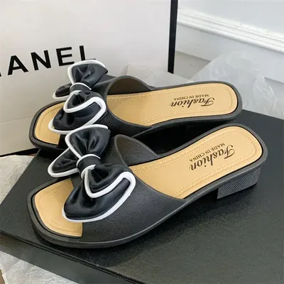 Fashion Bow Casual Beach Sandals 