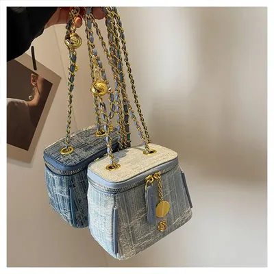 Midnight Voyage Chain Jean Bags