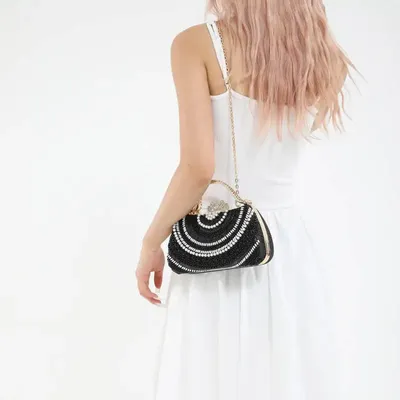 Diamond Glide  Clutch GOLD