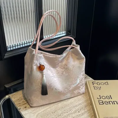 Embroidery Casual Tote Bag