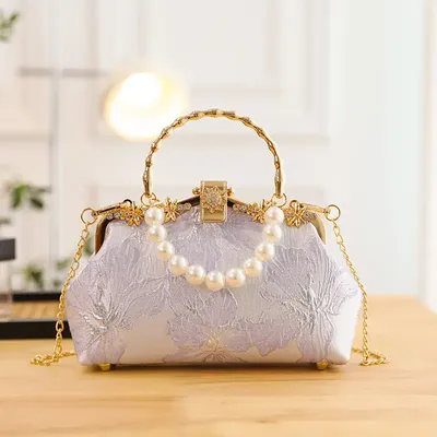 Luxe Pearl Handbag