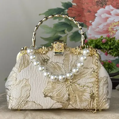 Luxe Pearl Handbag