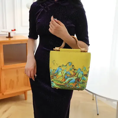 Antique Cheongsam Banquet Clutch