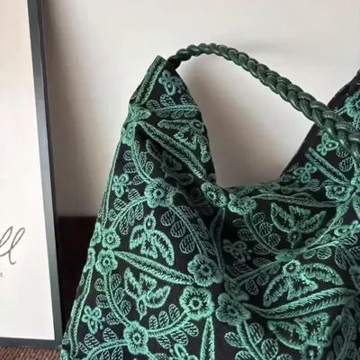 Embroidered Handmade Bag