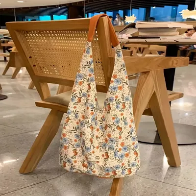 Floral Canvas Bag