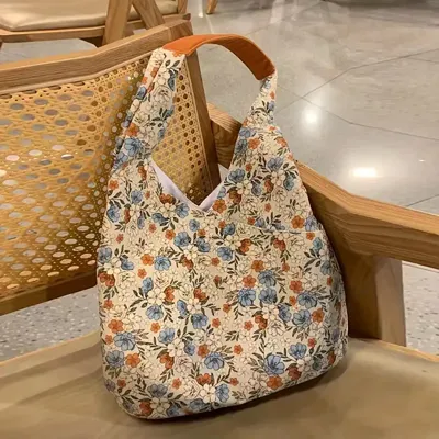 Floral Canvas Bag