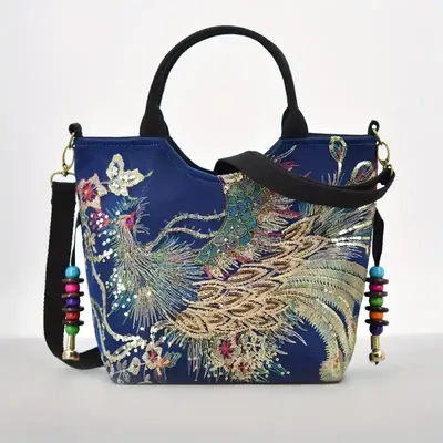 Ethnic Embroidery Shoulder Bag 