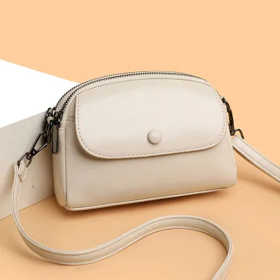 Glossy Finish Crossbody Bag