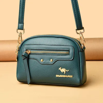 Simple Glow Shoulder Handbag
