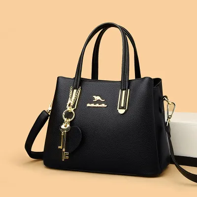 Sleek Touch Leather Crossbody
