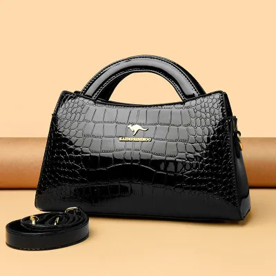 Sleek Style Leather Handbag