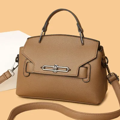 Sleek Shine Carry Handbag