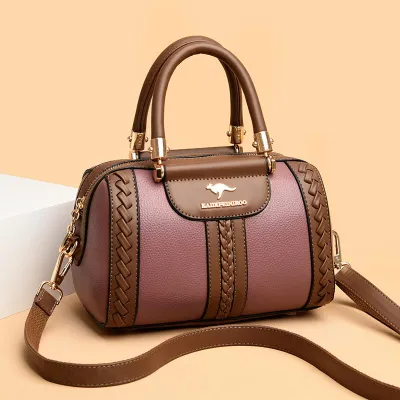 Fashion Glow Leather Tote Bag
