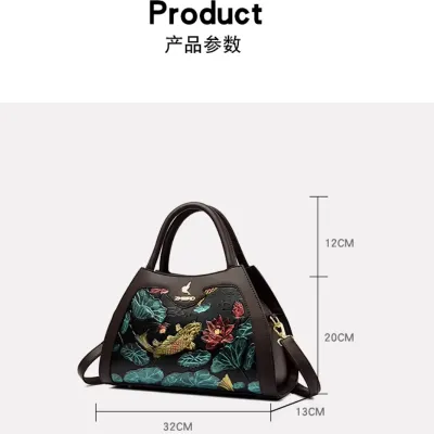 Timeless Glow Leather Tote