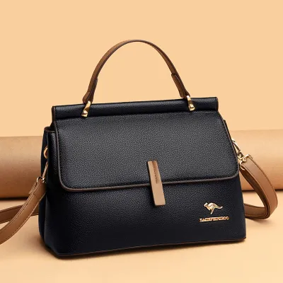 Luxe Leather Signature Tote Bag