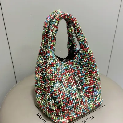 Midnight Black Luxury Tote Bag