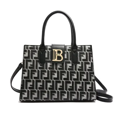 Signature Vibes Luxury Tote Handbag