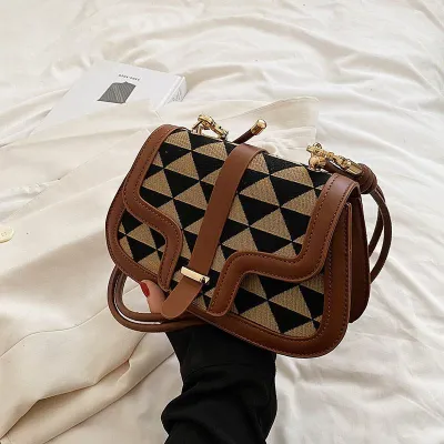 Pure Grace Modern Leather Handbag