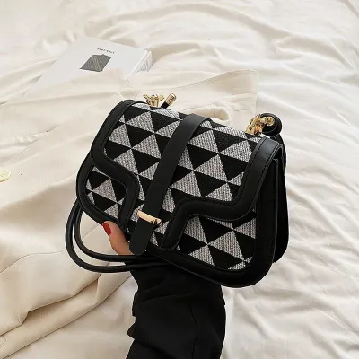 Pure Grace Modern Leather Handbag