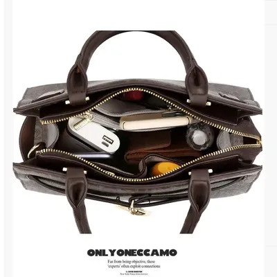 Sleek Touch Premium Leather Shoulder Bag