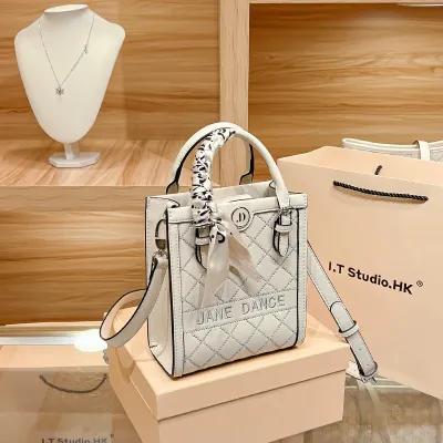 Golden Glow Signature Shoulder Purse