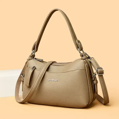 Vintage Grace Leather Handbag