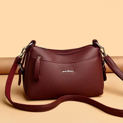 Vintage Grace Leather Handbag
